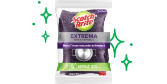 Empaque de producto fibra extrema Scotch-Brite
